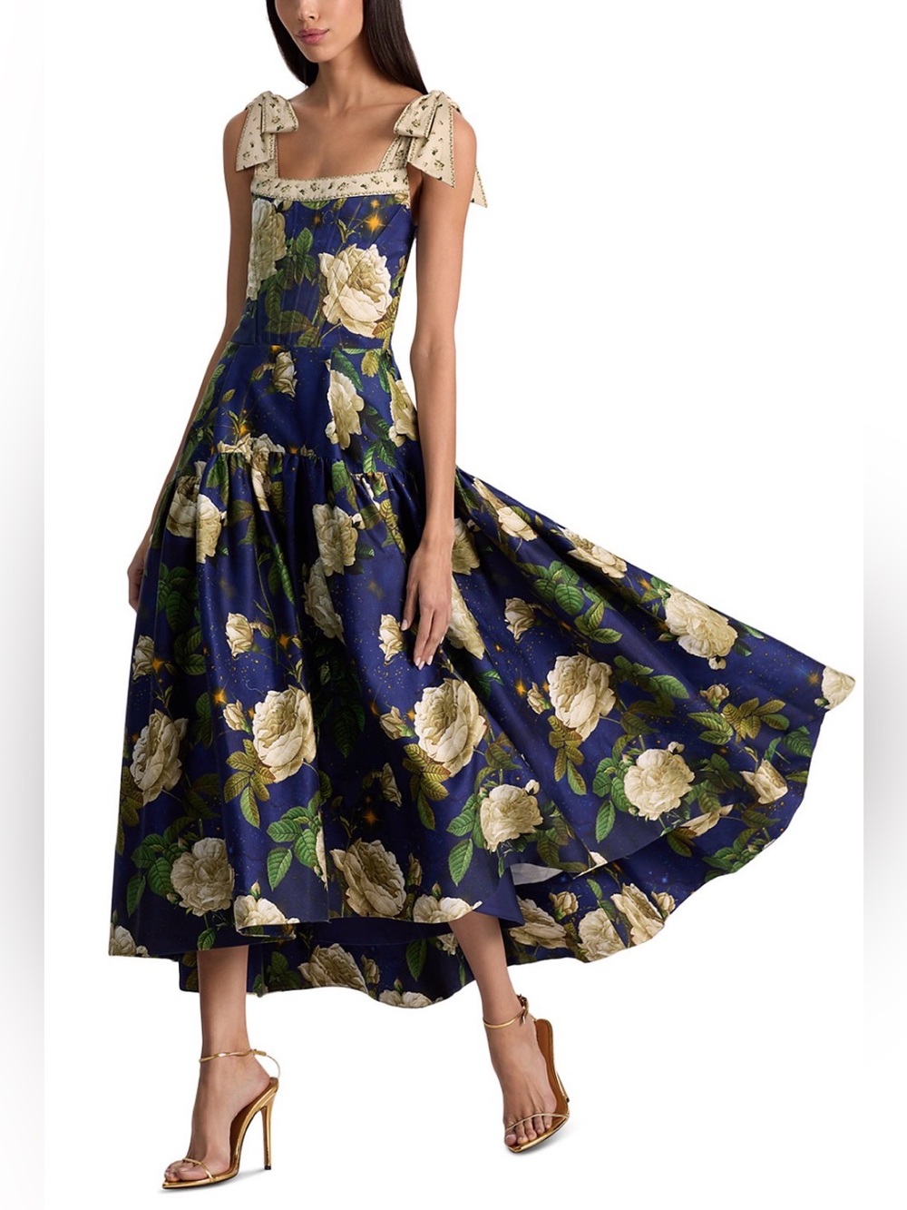 Alice + Olivia Rosalee Bustier Maxi Dress - Picture 2 of 9